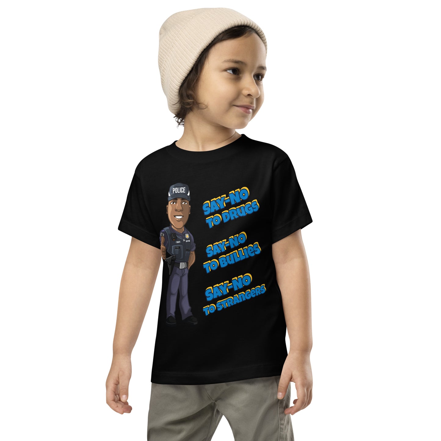 Graphic Sgt. Say No Toddler T-Shirt