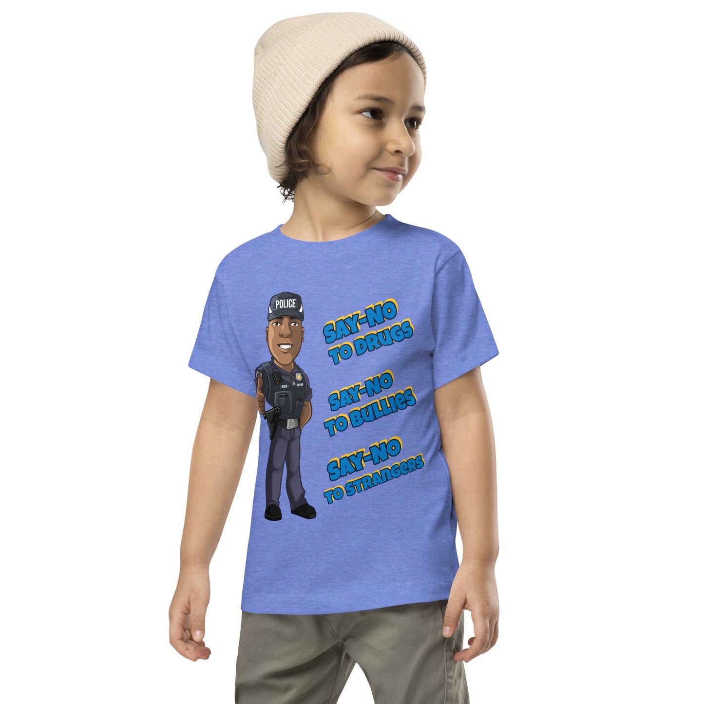 Graphic Sgt. Say No Toddler T-Shirt