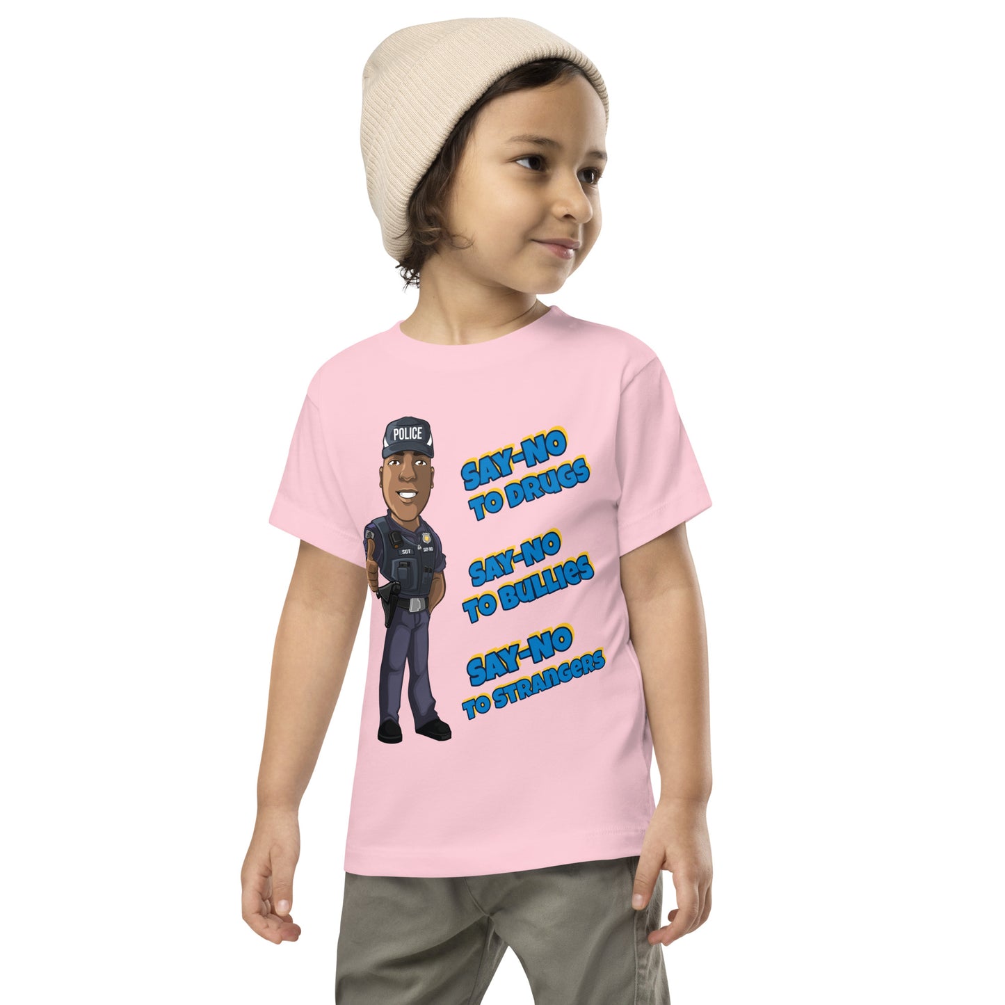 Graphic Sgt. Say No Toddler T-Shirt