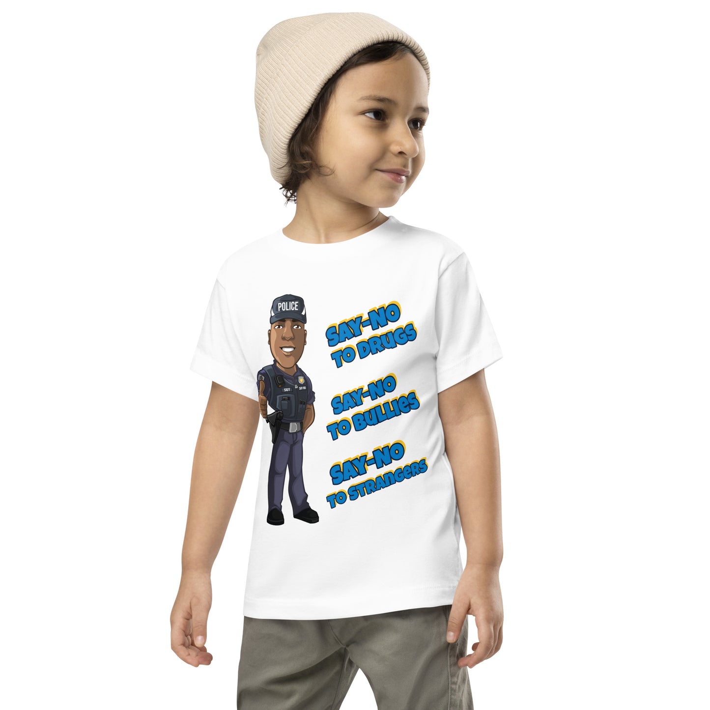 Graphic Sgt. Say No Toddler T-Shirt