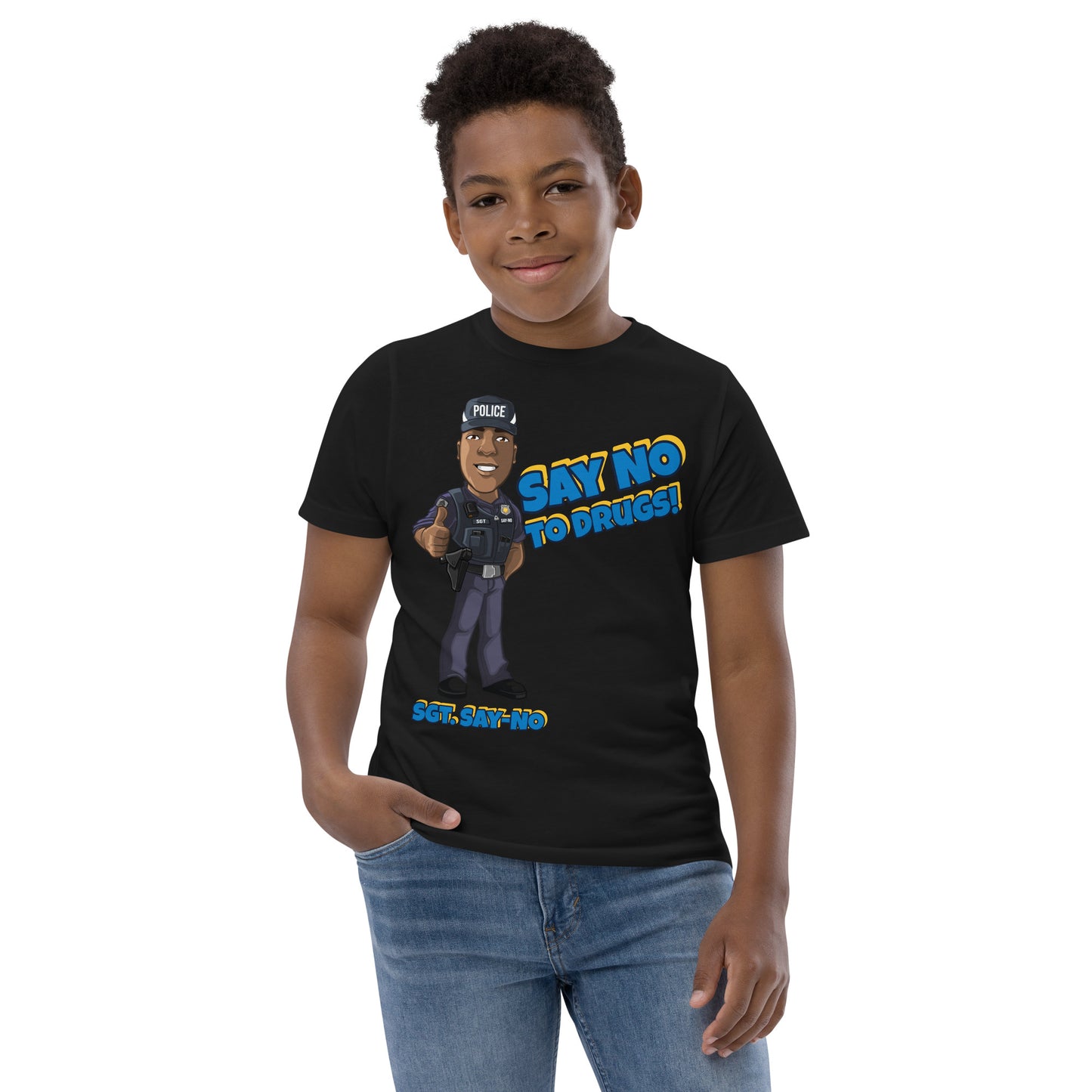 Graphic Sgt. Say No (Big Kid) T-Shirt